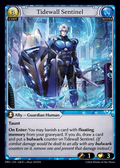 Tidewall Sentinel — .asphodel/paradise — Grand Archive