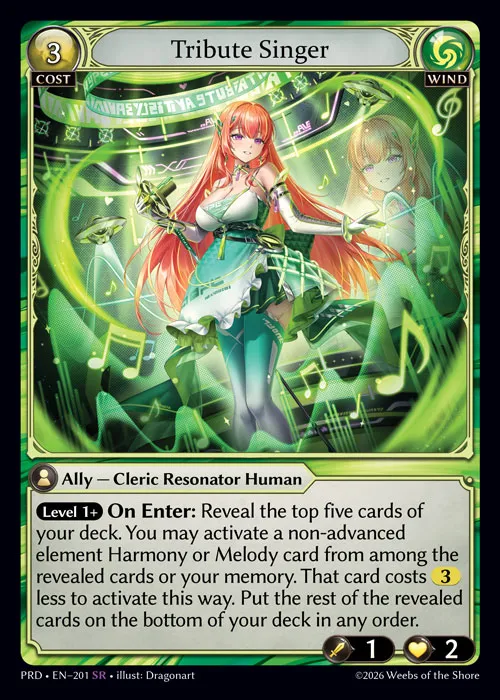 Tribute Singer — .asphodel/paradise — Grand Archive