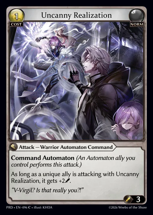 Uncanny Realization — .asphodel/paradise — Grand Archive