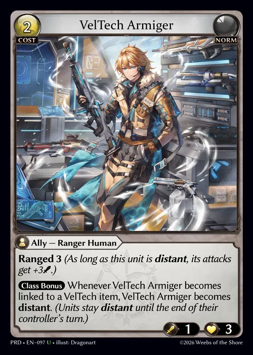 VelTech Armiger — .asphodel/paradise — Grand Archive