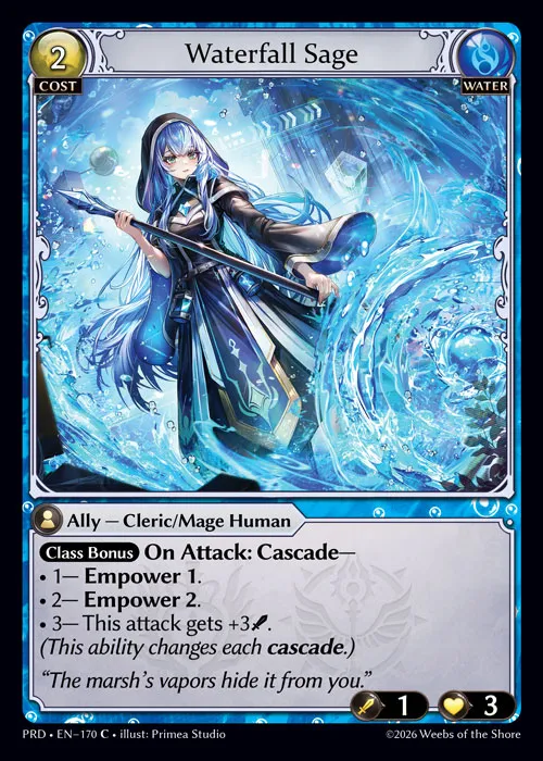 Waterfall Sage — .asphodel/paradise — Grand Archive