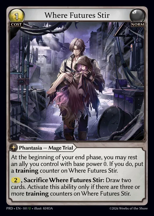 Where Futures Stir — .asphodel/paradise — Grand Archive TCG