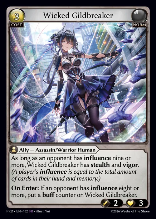 Wicked Gildbreaker — .asphodel/paradise — Grand Archive