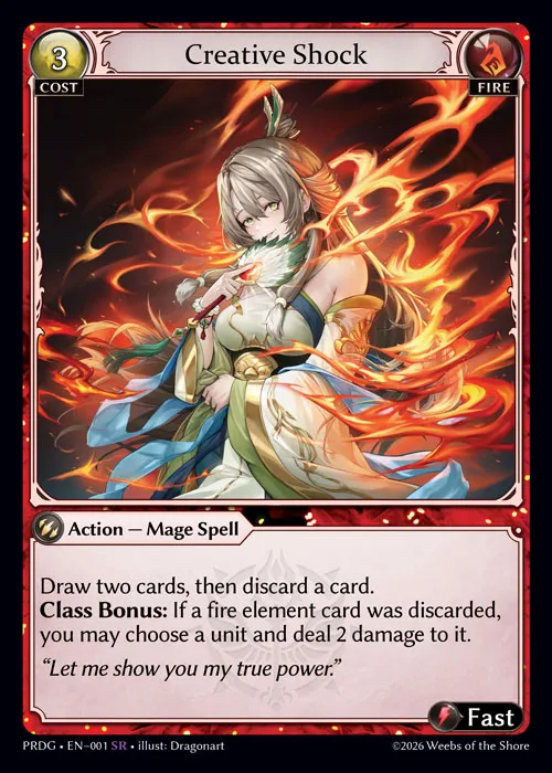 Creative Shock — .asphodel/paradise Grimoire — Grand Archive