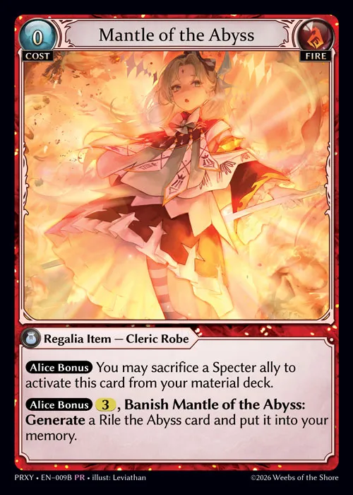Mantle of the Abyss — Proxia's Vault — Grand Archive