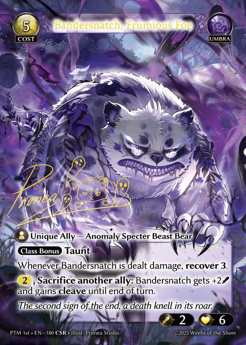 Bandersnatch, Frumious Foe — Phantom Monarchs First Edition — Grand Archive