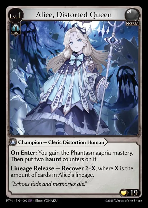 Alice, Distorted Queen — Phantom Monarchs — Grand Archive TCG