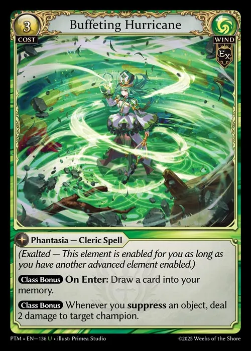 Buffeting Hurricane — Phantom Monarchs — Grand Archive