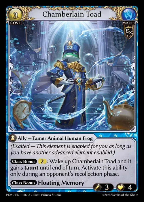 Chamberlain Toad — Phantom Monarchs — Grand Archive