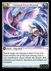 Product image for Claimed From Beyond