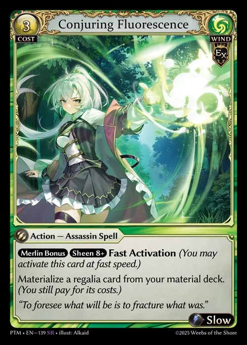 Conjuring Fluorescence — Phantom Monarchs — Grand Archive