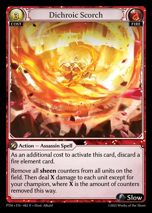 Dichroic Scorch — Phantom Monarchs — Grand Archive
