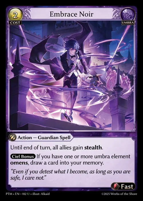 Embrace Noir — Phantom Monarchs — Grand Archive