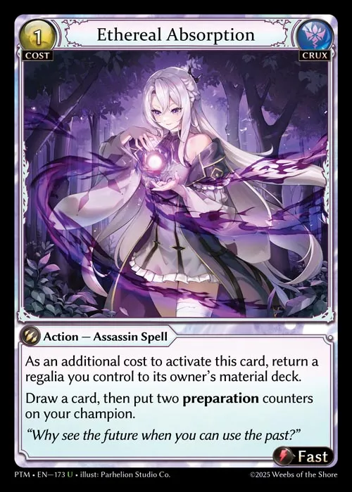 Ethereal Absorption — Phantom Monarchs — Grand Archive
