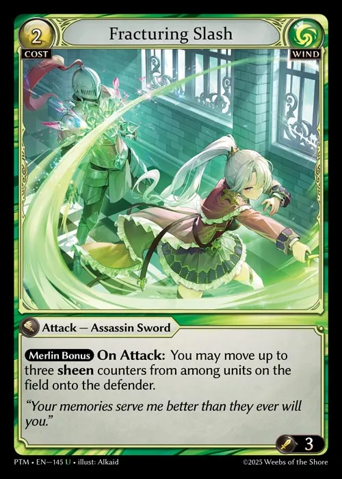 Fracturing Slash — Phantom Monarchs — Grand Archive