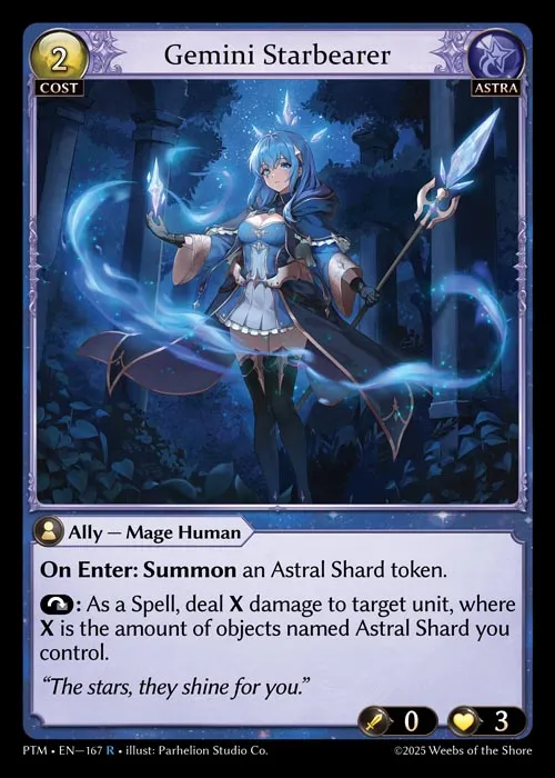 Gemini Starbearer — Phantom Monarchs — Grand Archive
