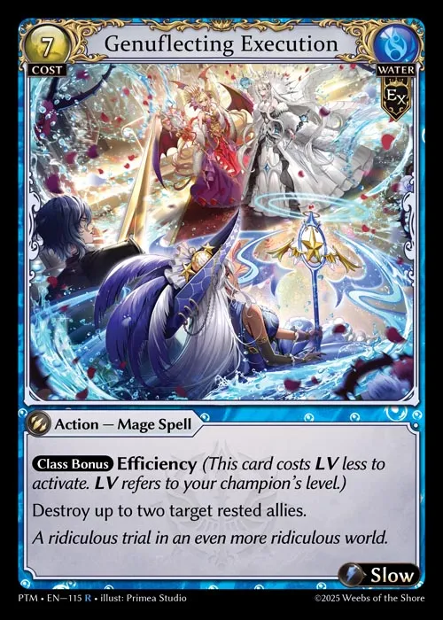 Genuflecting Execution — Phantom Monarchs — Grand Archive