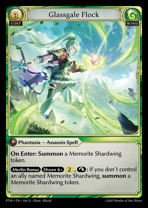 Glassgale Flock — Phantom Monarchs — Grand Archive TCG