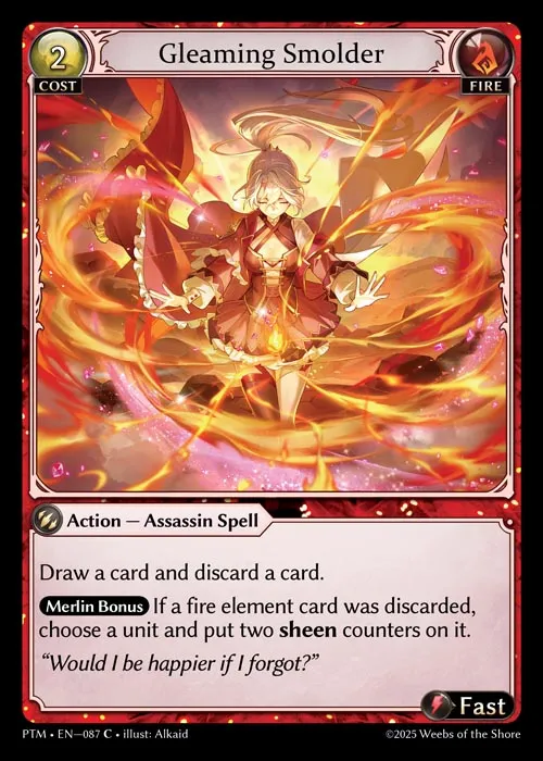 Gleaming Smolder — Phantom Monarchs — Grand Archive