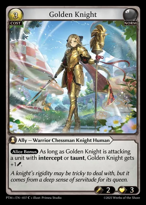 Golden Knight — Phantom Monarchs — Grand Archive