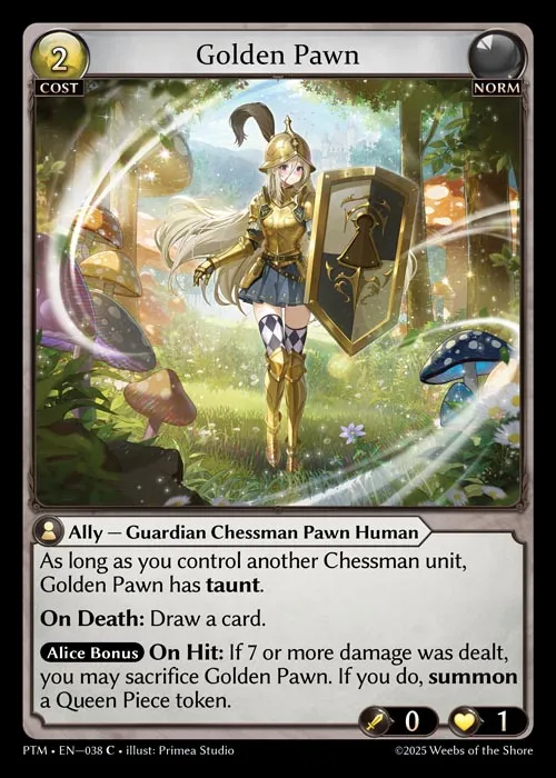 Golden Pawn — Phantom Monarchs — Grand Archive