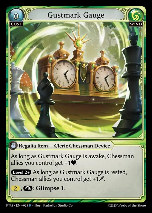 Gustmark Gauge — Phantom Monarchs — Grand Archive