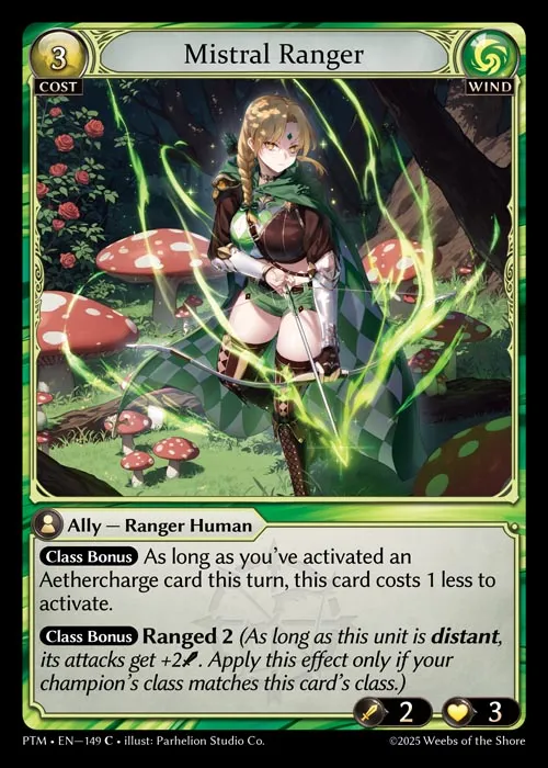 Mistral Ranger — Phantom Monarchs — Grand Archive