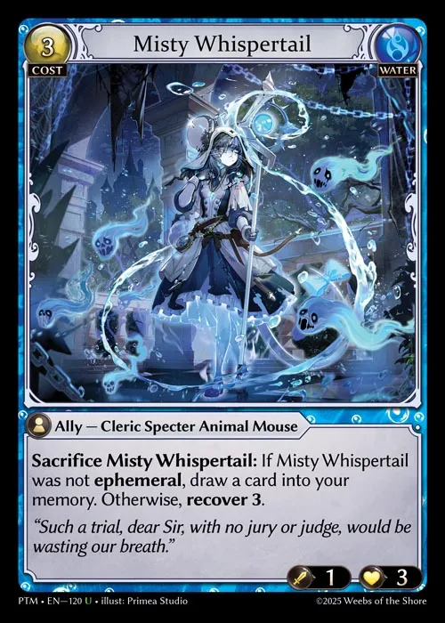 Misty Whispertail — Phantom Monarchs — Grand Archive