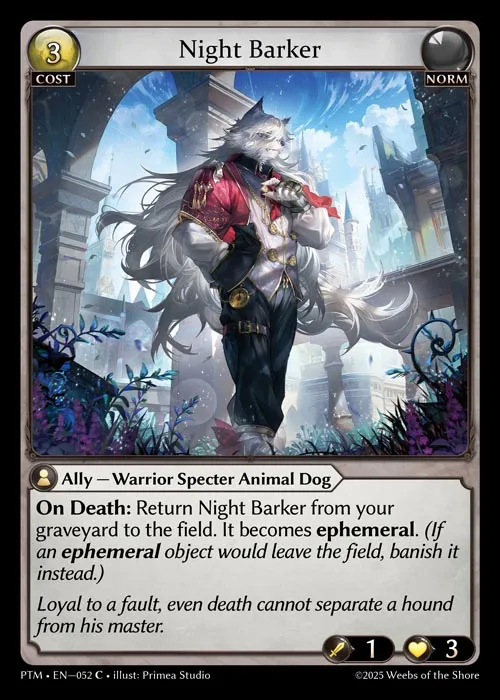 Night Barker — Phantom Monarchs — Grand Archive