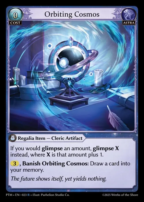 Orbiting Cosmos — Phantom Monarchs — Grand Archive TCG
