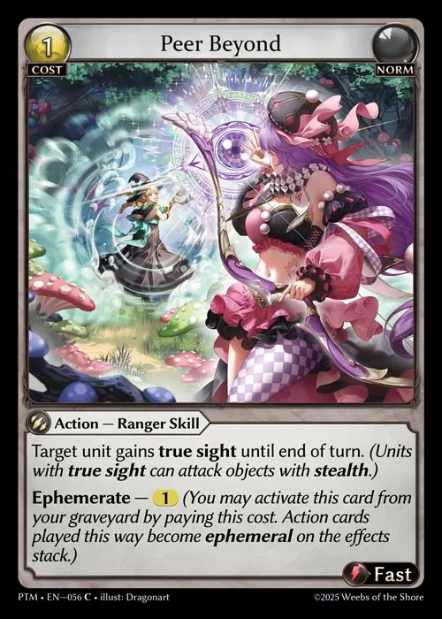 Peer Beyond — Phantom Monarchs — Grand Archive