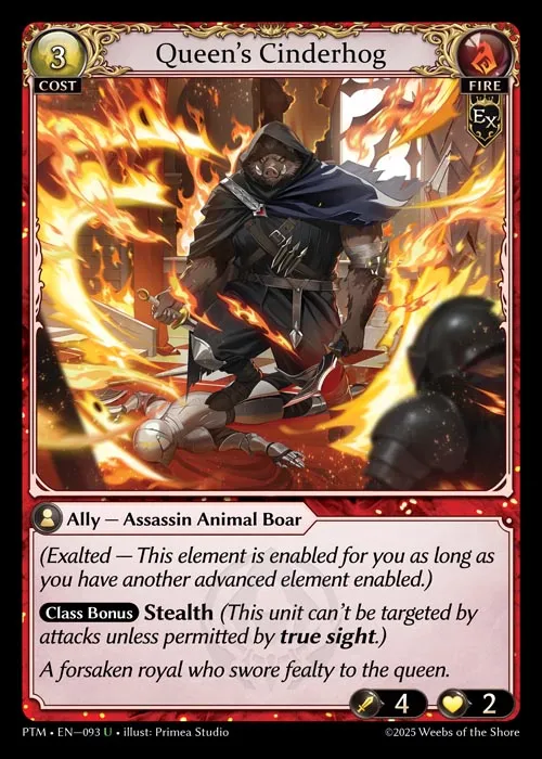 Queen's Cinderhog — Phantom Monarchs — Grand Archive