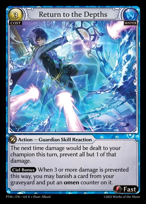 Return to the Depths — Phantom Monarchs — Grand Archive TCG