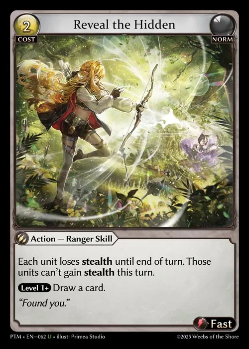 Reveal the Hidden — Phantom Monarchs — Grand Archive