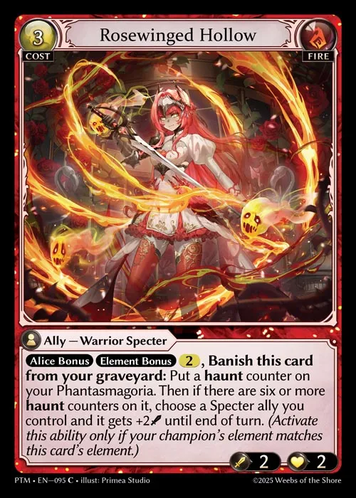 Rosewinged Hollow — Phantom Monarchs — Grand Archive