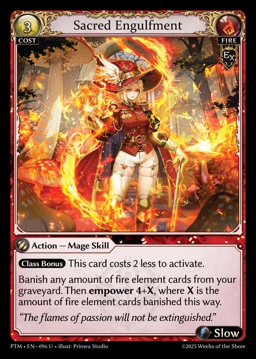 Sacred Engulfment — Phantom Monarchs — Grand Archive TCG