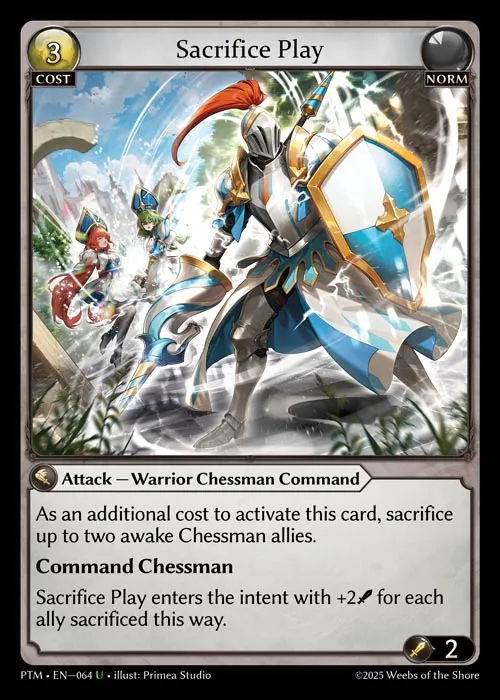Sacrifice Play — Phantom Monarchs — Grand Archive TCG