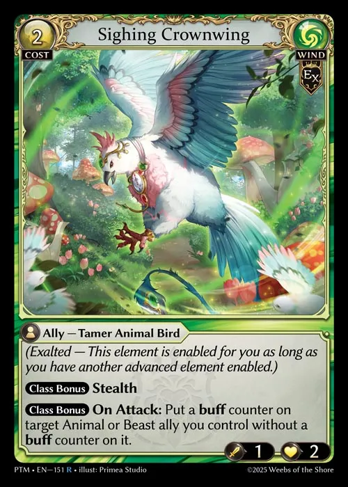 Sighing Crownwing — Phantom Monarchs — Grand Archive