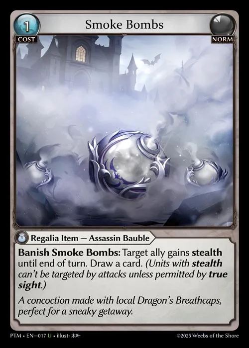 Smoke Bombs — Phantom Monarchs — Grand Archive