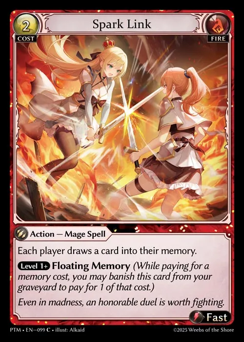 Spark Link — Phantom Monarchs — Grand Archive TCG