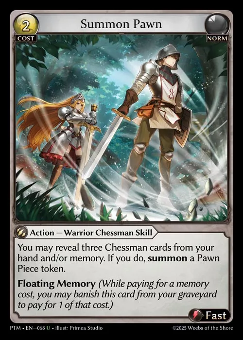 Summon Pawn — Phantom Monarchs — Grand Archive
