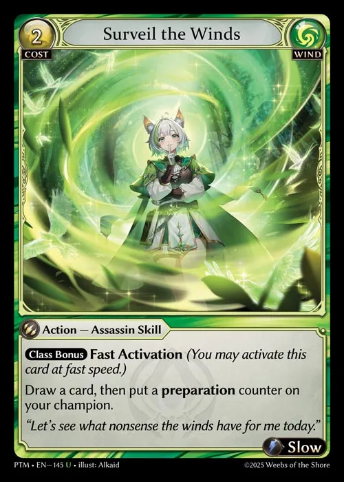 Surveil the Winds — Phantom Monarchs — Grand Archive