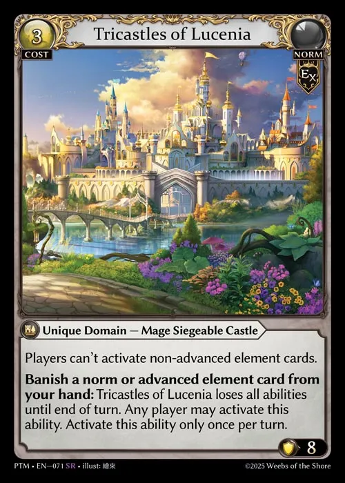 Tricastles of Lucenia — Phantom Monarchs — Grand Archive TCG