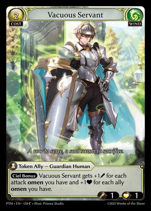 Vacuous Servant — Phantom Monarchs — Grand Archive