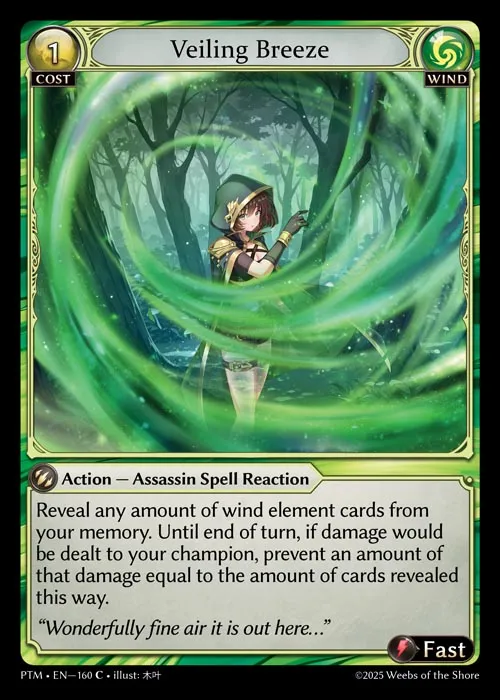 Veiling Breeze — Phantom Monarchs — Grand Archive