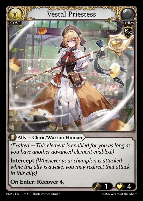 Vestal Priestess — Phantom Monarchs — Grand Archive