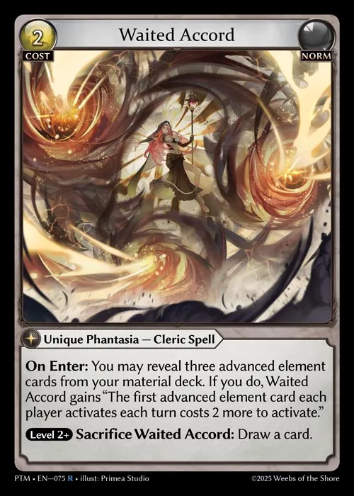 Waited Accord — Phantom Monarchs — Grand Archive