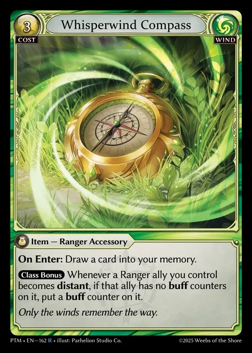 Whisperwind Compass — Phantom Monarchs — Grand Archive