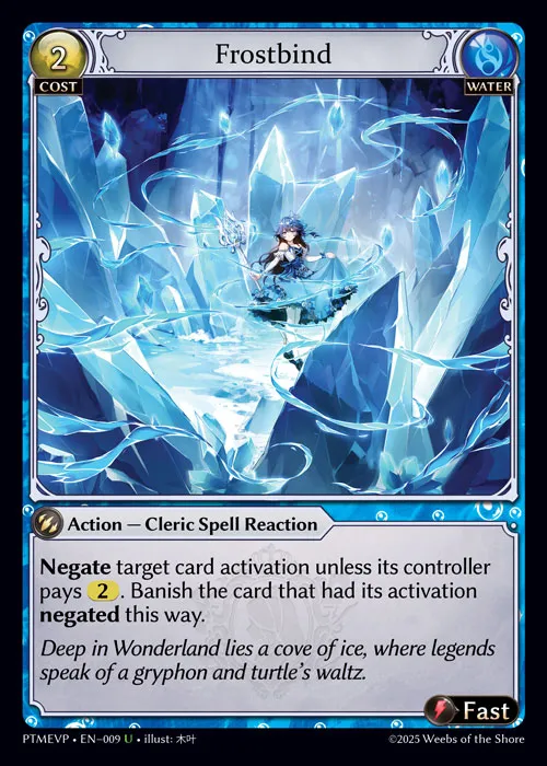 Frostbind — Phantom Monarchs Event Pack — Grand Archive TCG