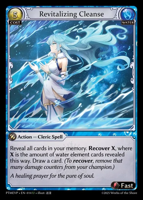 Revitalizing Cleanse — Phantom Monarchs Event Pack — Grand Archive TCG